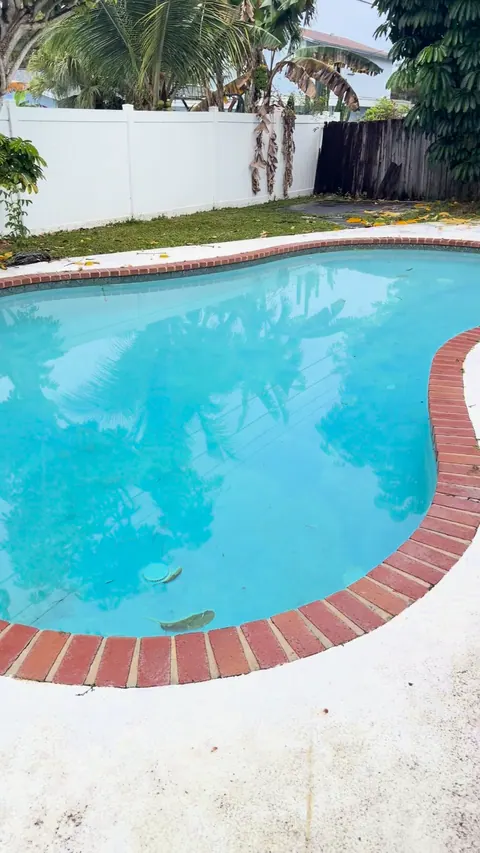After: Clear water again.