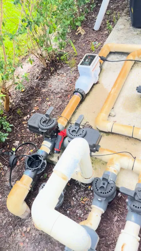 The equipment pad, where every line starts.